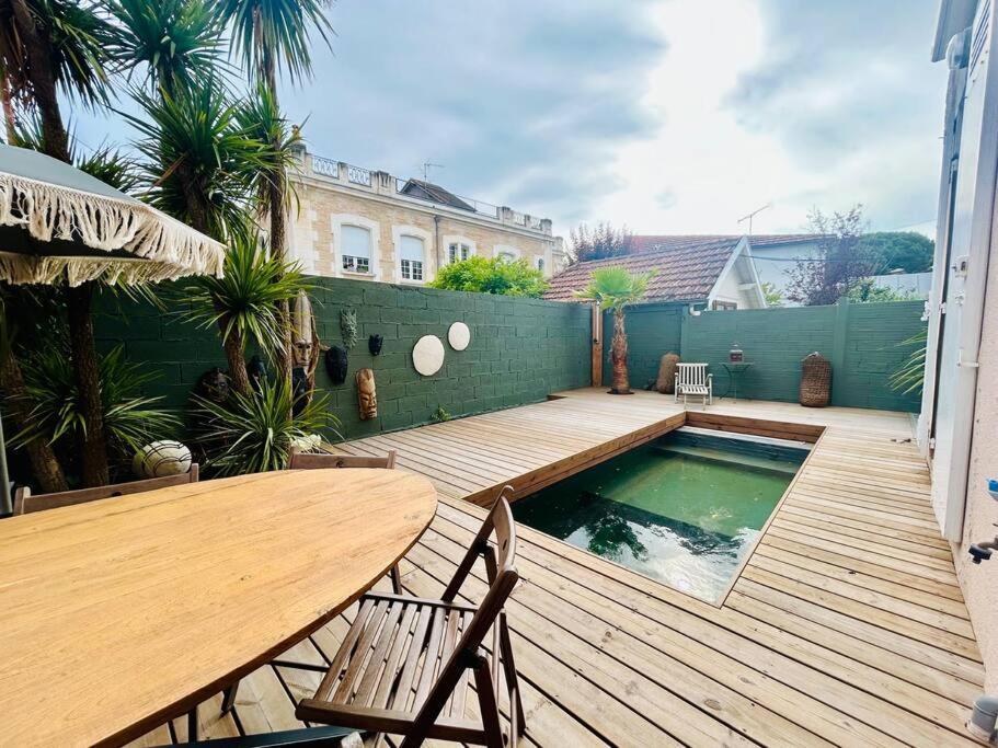 Villa8Pers 3'Piedplage Pleincentre Piscine Parking Arcachon Zewnętrze zdjęcie